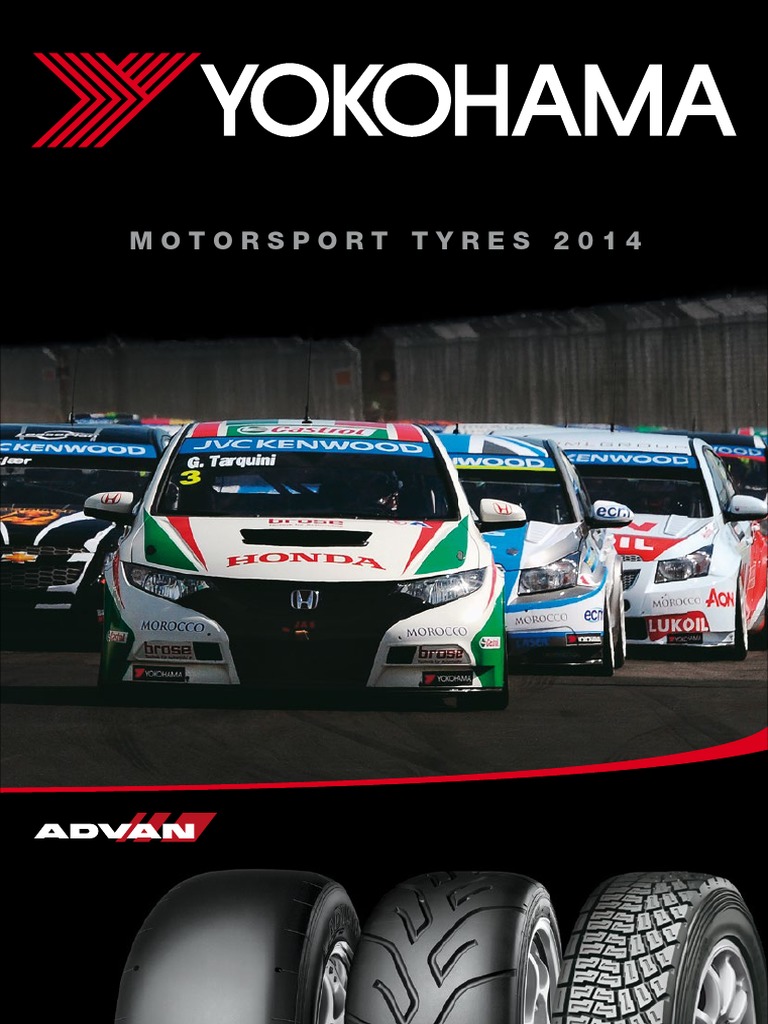 YOKOHAMA Motorsport Tires Catalogue 2014 Tire Automotive Technologies