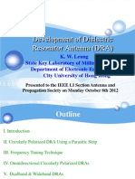 Development of Dielectric Resonator Antenna 2