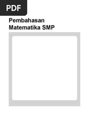 Latihan Soal Dan Kunci Jawaban Serta Cata Pembahasan