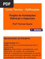 Projetos Instalações Eletricase Especiais