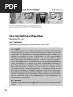 Communicating Archaeology Words to the Wise