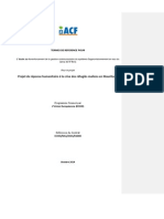 TDR - Etude Sur Le Renforcement de La Gestion Communautaire Du Systeme D'approvisionnement en Eau M'Bera - VF