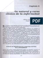 Historia Natural y Curso Clínico de La Enfermedad