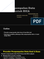 Pengumpulan Data RICA