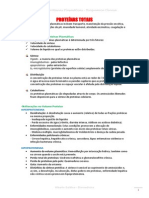 Resumo - Proteínas Plasmáticas - Bioquímica Clínica