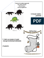 Formular de Lucru Clasa Pregatitoare