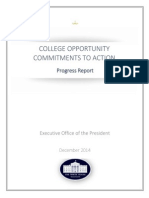 College Opportunity Progress Report