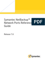 NetBackup7.6 Network Ports Reference Guide