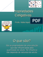 Propriedades coligativas