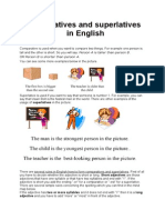 Comparatives and Superlatives in English