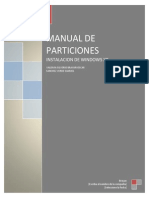 Manual de Particiones-Instalaciòn Ubuntu