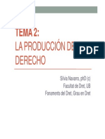 La Producción Del Derecho (Silvia Navarro)