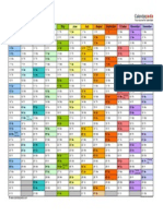 2014 Calendar Landscape in Color