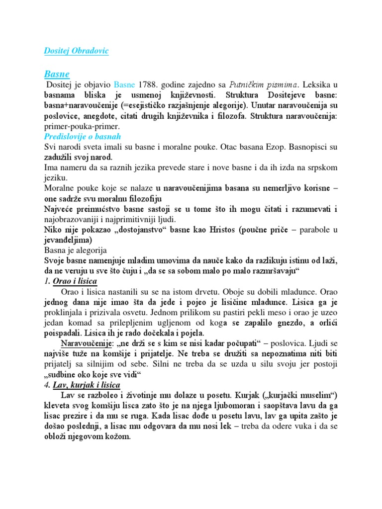 Dositej Obradovic Zivot I Prikljucenija Pdf Viewer
