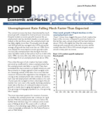 Perspective: Economic and Market