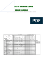 Matriz Conesa 2014