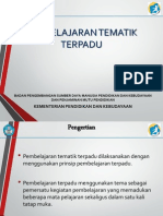 Pembelajaran Tematik Terpadu