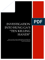 Investigation Into Hung Ga'S "Ten Killing Hands"