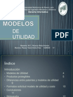 Modelos de Utilidad