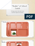The Reality of School Lunch