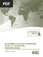 Reexamining the Role of Land Power in the 21st Century