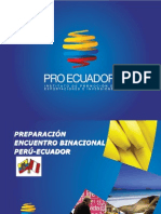 Preparación Encuentro Binacional Perú Ecuador 2013