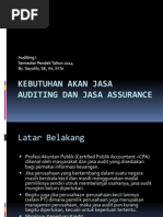 Download Kebutuhan Akan Jasa Auditing Dan Jasa Assurance by Armand Ag SN249222797 doc pdf