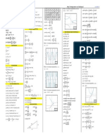 Formulario Calculo Integral y Diferencial