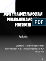 28900331 Audit Atas Alokasi Anggaran