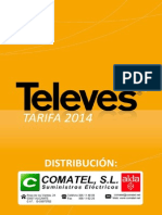 Tarifa Televes 2014