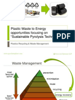 Plastic Waste To Energy Opportunities