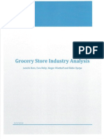 Grocery Store Industry Analysis