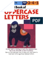 Ages 3-4-5 Upper Case Letters great