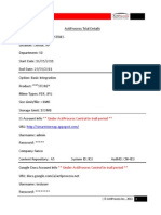 ActiProcess SS Trail Details