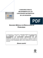 Mejoramiento de Las Capacidades Matemáticas-I Concurso