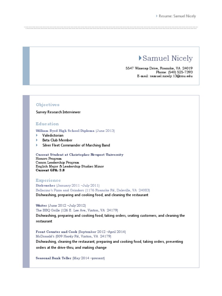 Professional Resume | PDF | Career & Growth