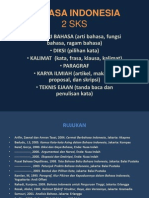 Materi Kuliah Bahasa Indonesia