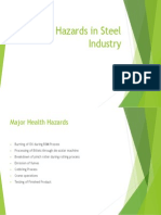 Health Hazards in Steel Industry