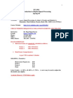 UT Dallas Syllabus For Ee4361.001 05s Taught by P Rajasekaran (pkr021000)