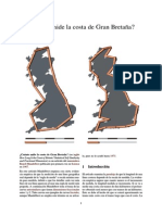 La longitud de la costa británica y las dimensiones fractales