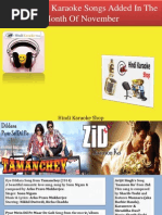 Download Latest Hindi Karaoke Songs Added In The Month Of November by Hindi Karaoke Shop SN249250770 doc pdf