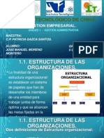 Presentacion Gestion Empresarial UNIDAD 1-Jose Moreno