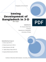 Development in 3D: Bangladesh's Density, Distance & Division