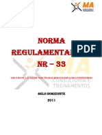 Apostila NR33 PDF