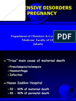 Hypertensive Disorders in Pregnancy: Department of Obstetrics & Gynecology, Medicine Faculty of UKI Jakarta