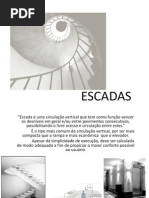 Aula sobre Escadas 