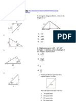 special right triangles pg 36