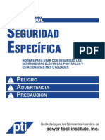 Medidas Seguridad Maquinass Varias