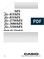 Manual Da Calculadora Científica CASIO Fx-82MS