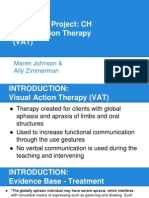 Treatment Project Vat - Visual Action Therapy